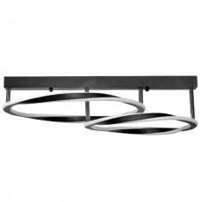 Φωτιστικό Οροφής LED 90W 230V 7600lm CCT Μαύρο 6078-BL